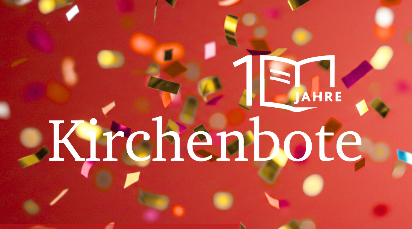 Screenshot Website Jubiläum Kirchenbote