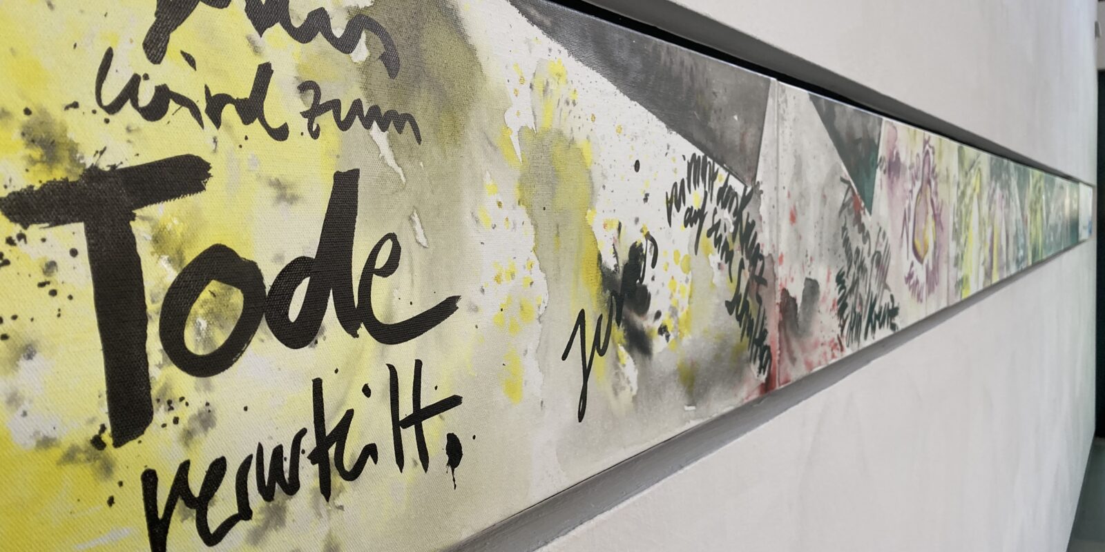 Aquarell Kunstwerk von Ansgar Silies zu Karfreitag