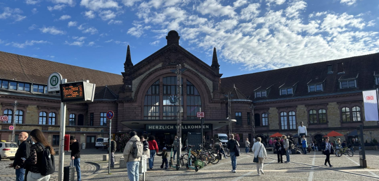 Der Osnabrücker Bahnhofsvorplatz